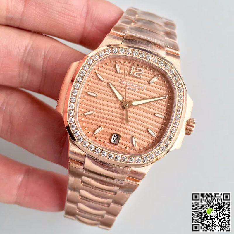 Replica Pat*k Phi1i*pe Ladies Nautilus 7118/1200R PF Factory 1:1 Best Edition Swiss ETA324