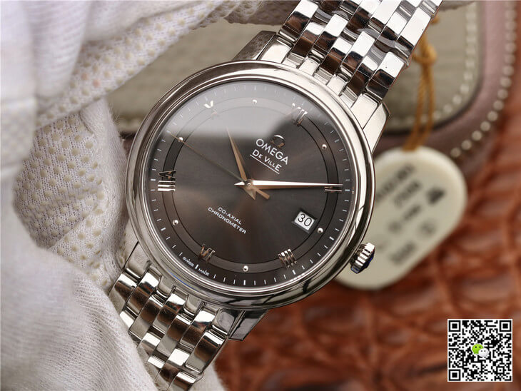 Replica 0me*ga De Ville 424.10.40.20.06.001 1:1 Best Edition MKS Factory Stainless Steel