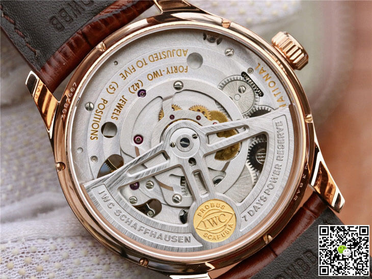 Replica IWC Portuguese Tourbillon IW546302 1:1 Best Edition ZF Factory Silver Dial