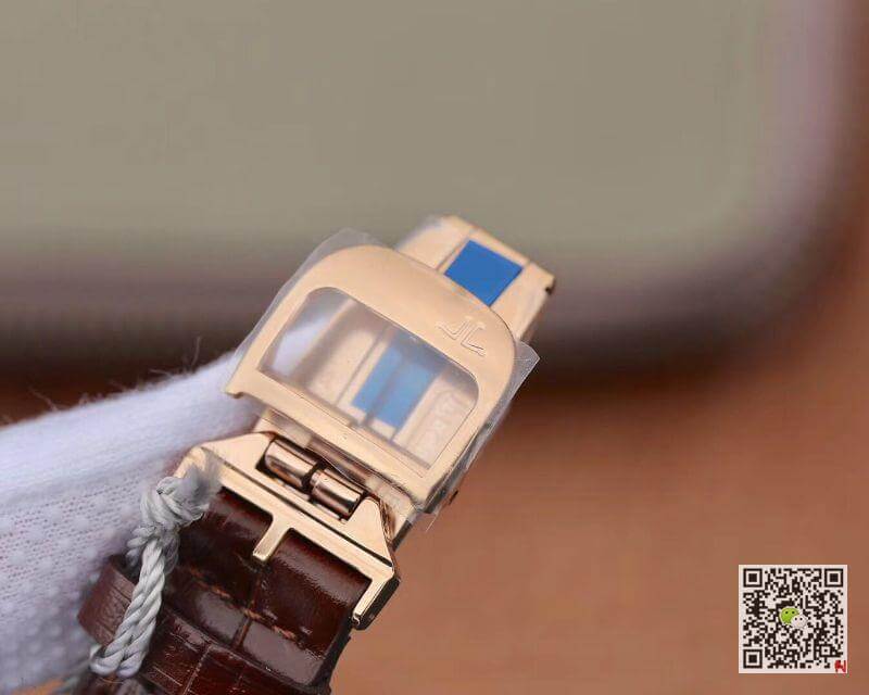 Replica Jaeger LeCoultre Master Control Date Q1542520 18K Rosegold Case ZF Factory 1:1 Best Edition Swiss ETA9015 White Dial