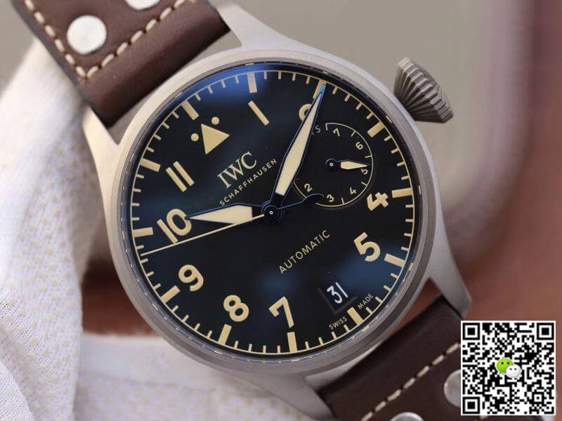 Replica IWC Big Pilot IW501004 ZF Factory 1:1 Best Edition Swiss ETA51111 Black Dial