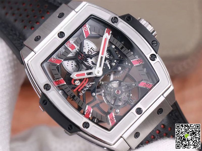 Hublot Replica Masterpiece Tourbillon 906.NX.0129.VR.AES13 1:1 Best Edition JB Factory Red Hour Swiss HUB 9006