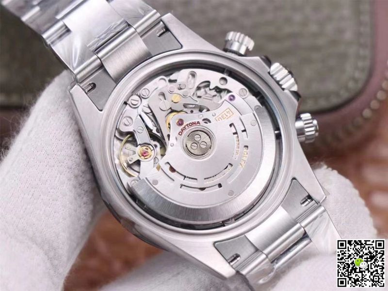 Replica R01ex Cosmograph Daytona M116500LN-0001 1:1 Best Edition Noob Factory White Dial Swiss ETA4130