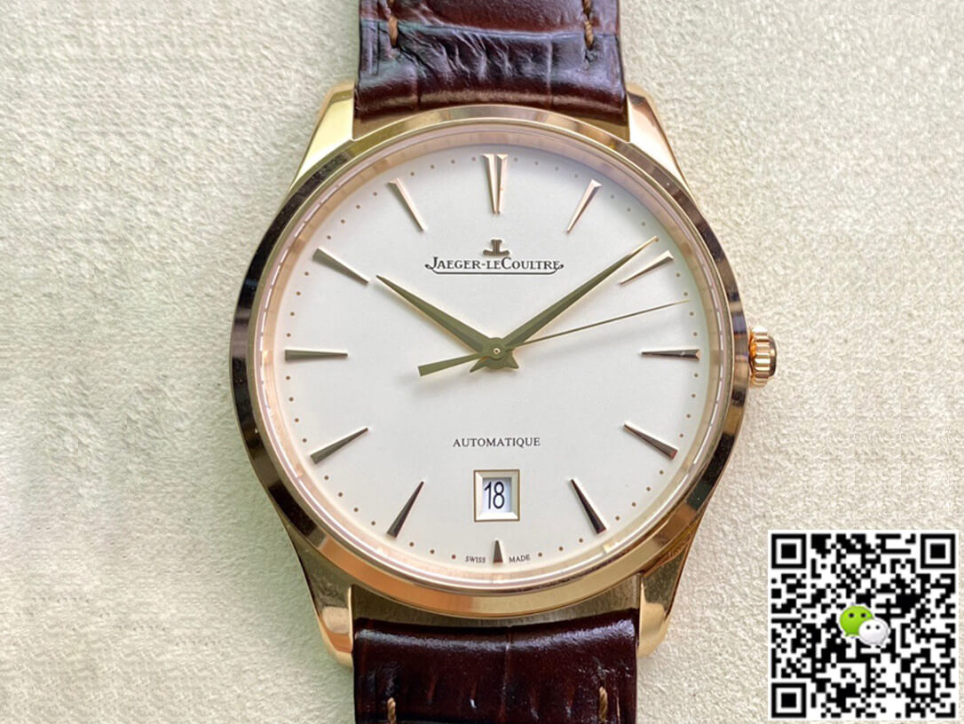 Replica Jaeger-LeCoultre Master-ultra-thin 1232510 ZF Factory 1:1 Best Edition Rose Gold