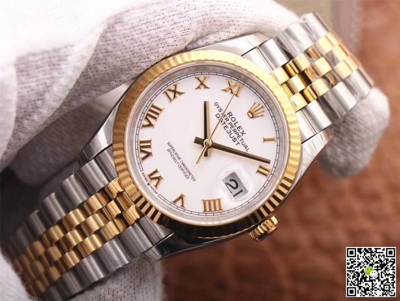 Replica R01ex Datejust M126233-0029 1:1 Best Edition White Dial