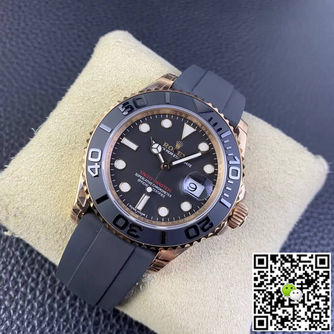 Replica R01ex Yacht Master M126655-0002 40MM 1:1 Best Edition VS Factory Rose Gold