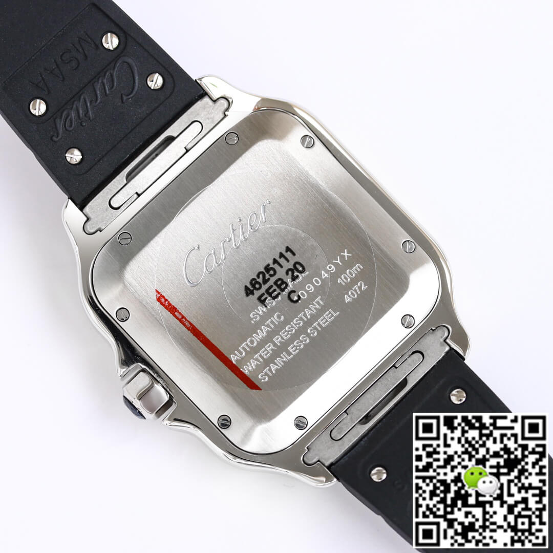Replica Ca*t1er Santos W2SA0009 1:1 Best Edition GF Factory V2 White Dial