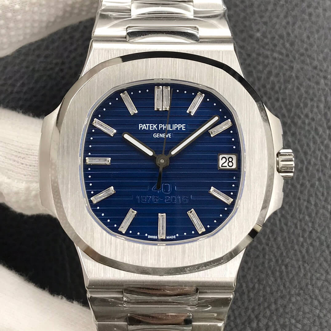 Replica Pat*k Phi1i*pe Nautilus 5711/1P 1:1 Best Edition 3K Factory Blue Dial