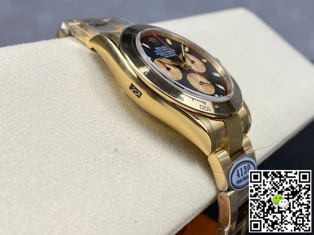 Replica R01ex Cosmograph Daytona M116508-0009 1:1 Best Edition Clean Factory Black Dial