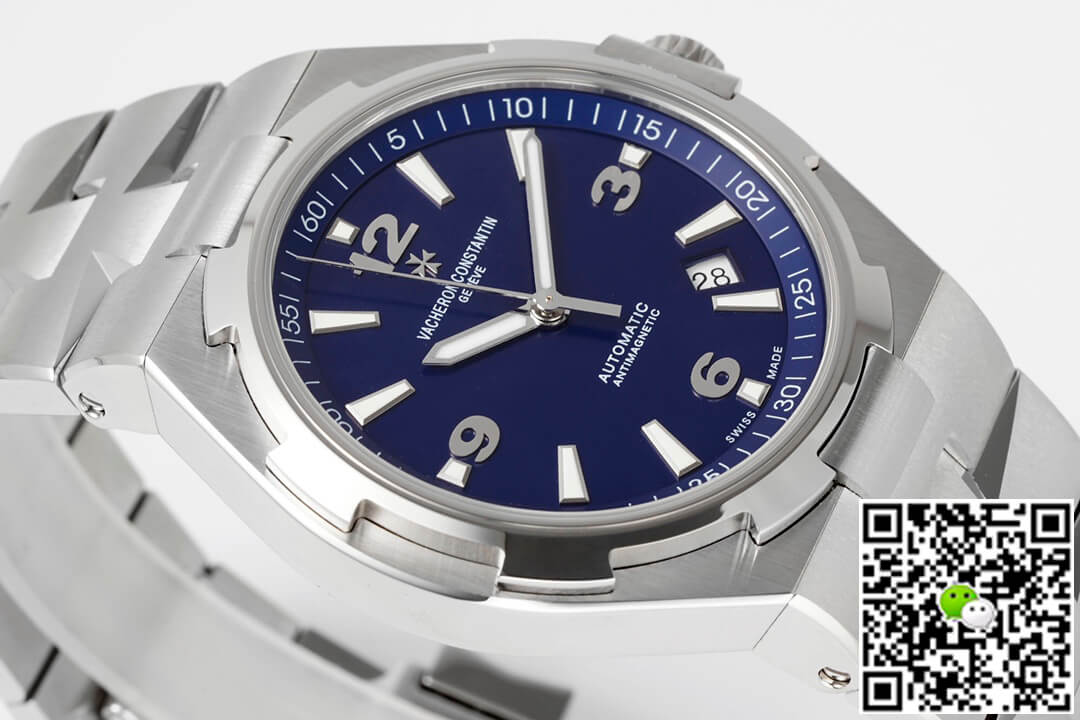 Replica Vacheron C0nstan1n Overseas 47040 1:1 Best Edition PPF Factory Stainless Steel Strap