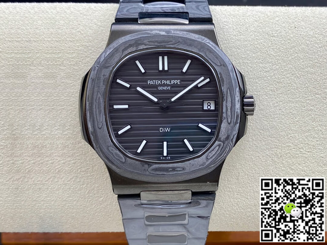 Replica Pat*k Phi1i*pe Nautilus 5711 DiW 1:1 Best Edition Black Dial