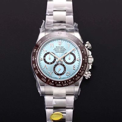 R01ex Daytona Replica M116506-0004 1:1 Best Edition Noob Factory Blue Dial Swiss ETA4130
