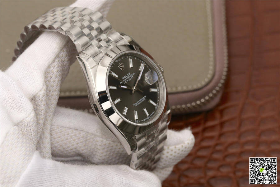 Replica R01ex Datejust M126300-0008 1:1 Best Edition EW Factory Grey Dial
