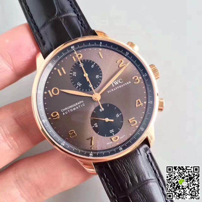 IWC Replica Portuguese Chronograph IW371482 ZF Factory 1:1 Best Edition Swiss ETA79350