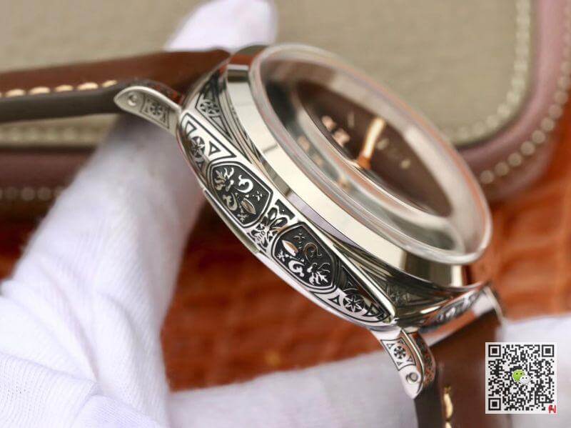 Pa*e*a1 Replica Luminor 1950 PAM00972 Firenze 3 Days Acciaio 1:1 Best Edition Swiss Manual Winding Movement Black Dial