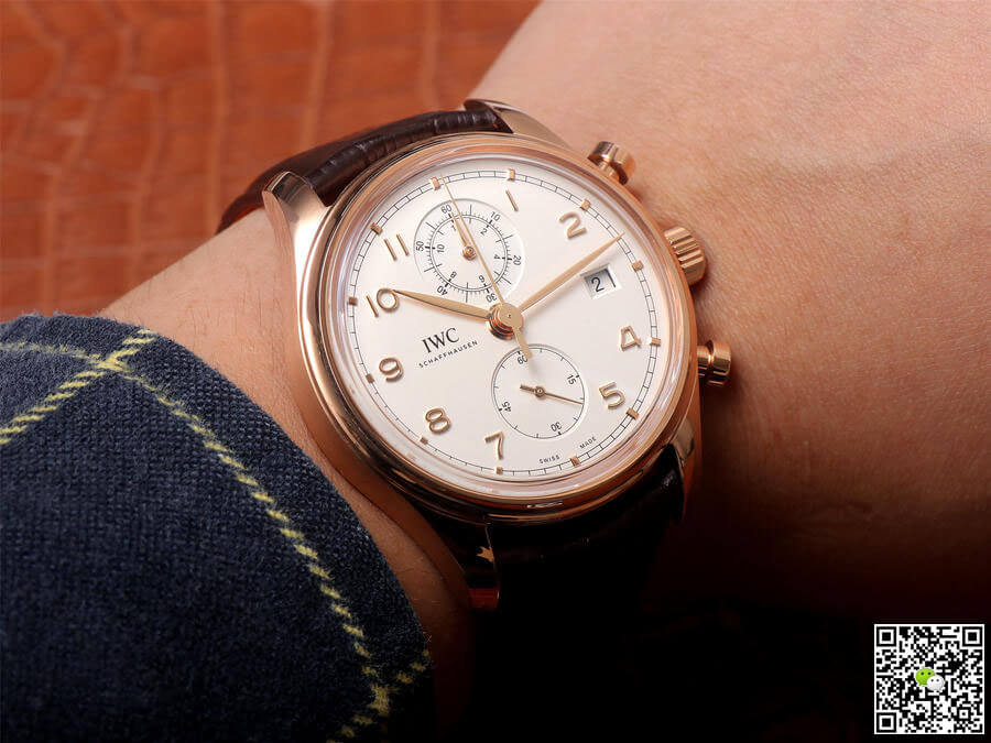 Replica IWC Portugieser IW390301 1:1 Best Edition ZF Factory White Dial