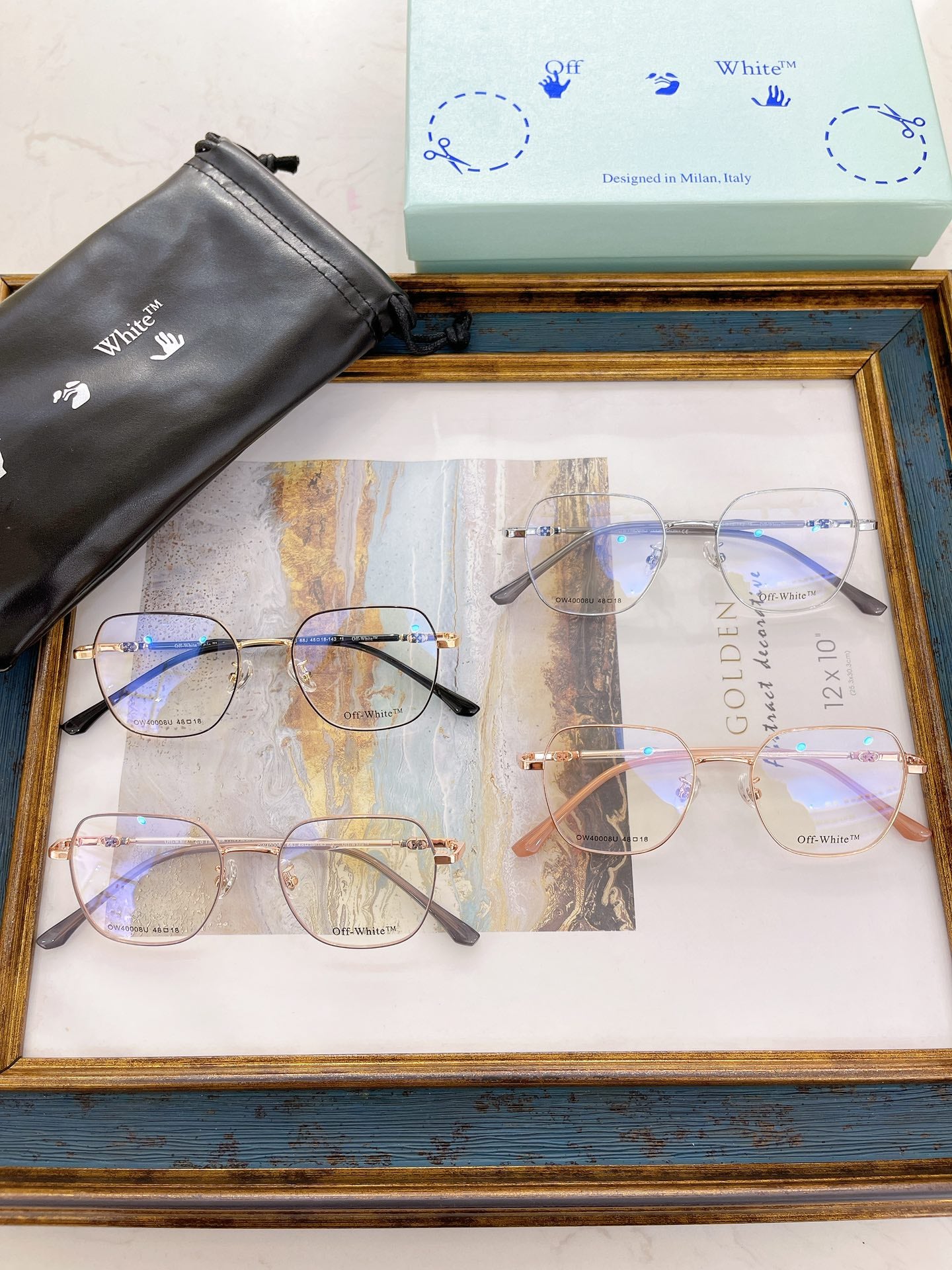 Off white glasses