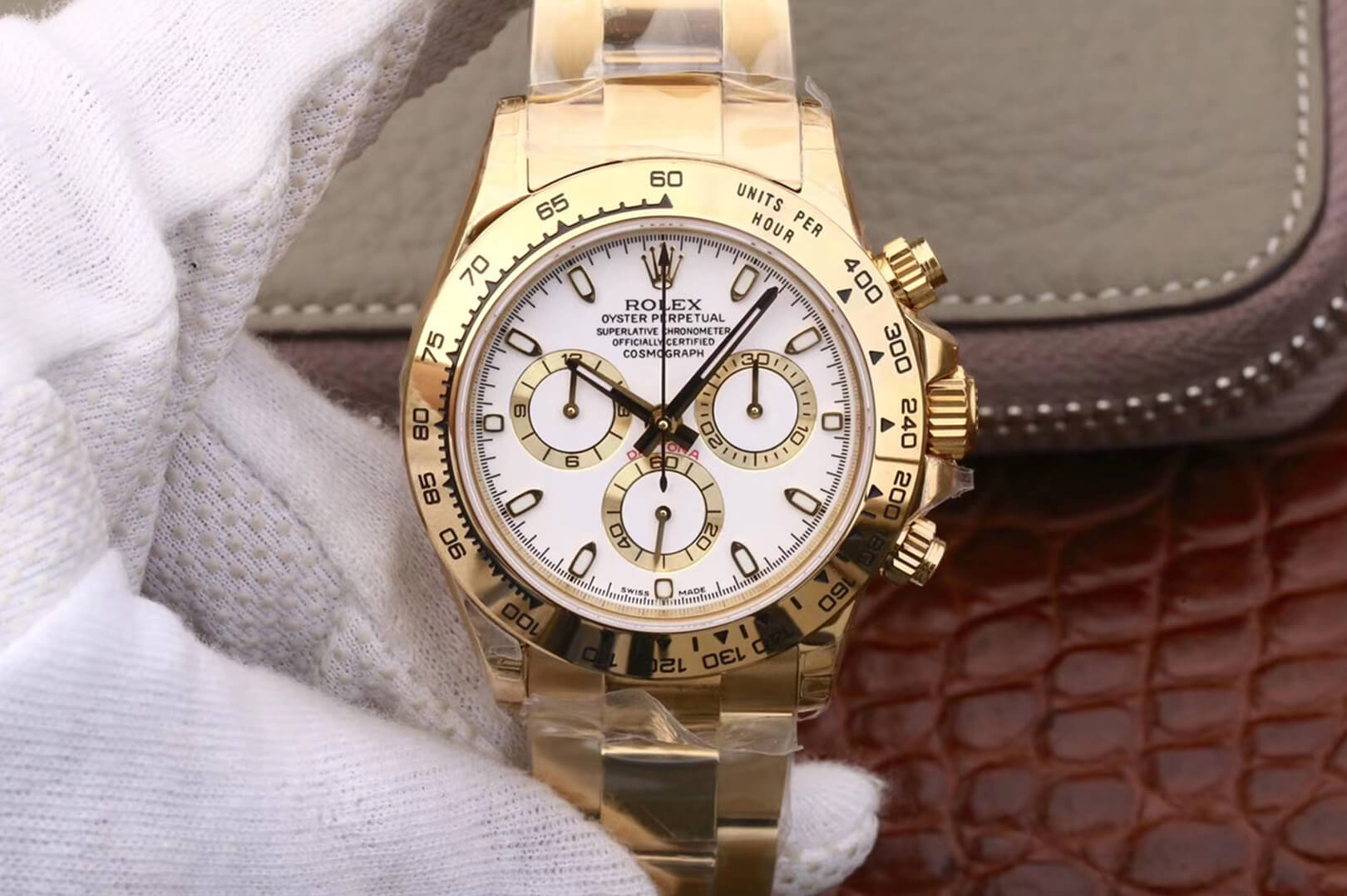 Replica R01ex Daytona Cosmograph M116508-0001 1:1 Best Edition JH Factory White Dial