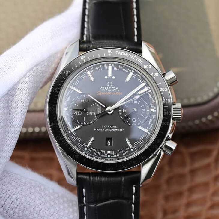 0me*ga Replica Speedmaster Racing Chronograph 329.33.44.51.01.001 1:1 Best Edition OM Factory Ceramic Bezel