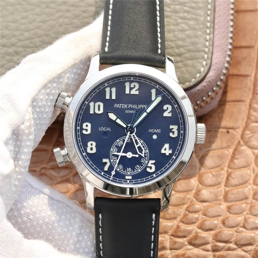 Replica Pat*k Phi1i*pe Calatrava 5524G-001 1:1 Best Edition GR Factory Blue Dial