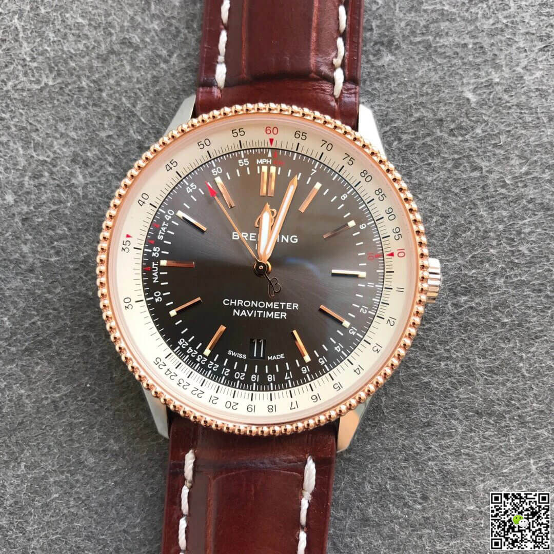 Replica Breitling Navitimer 1 U17326211M1P2 1:1 Best Edition V7 Factory Cowhide Strap