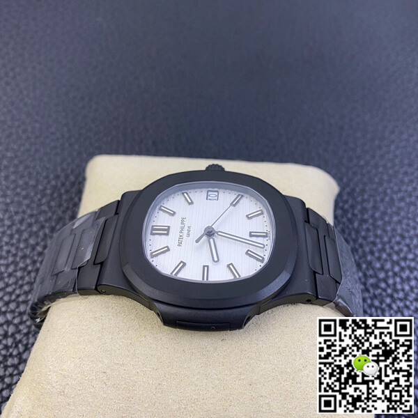 Replica Pat*k Phi1i*pe Nautilus 1:1 Best Edition PPF Factory V4 DCL Version White Dial
