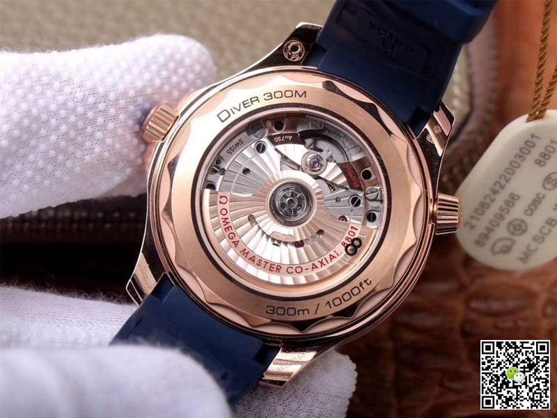Replica 0me*ga Seamaster 210.62.42.20.03.001 1:1 Best Edition VS Factory Blue Dial Swiss ETA8801