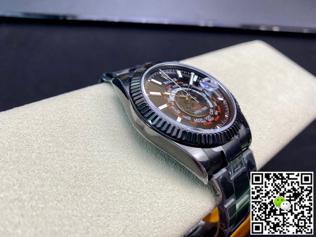 Replica R01ex Sky Dweller 40MM 1:1 Best Edition WWF Factory DIW Black Dial