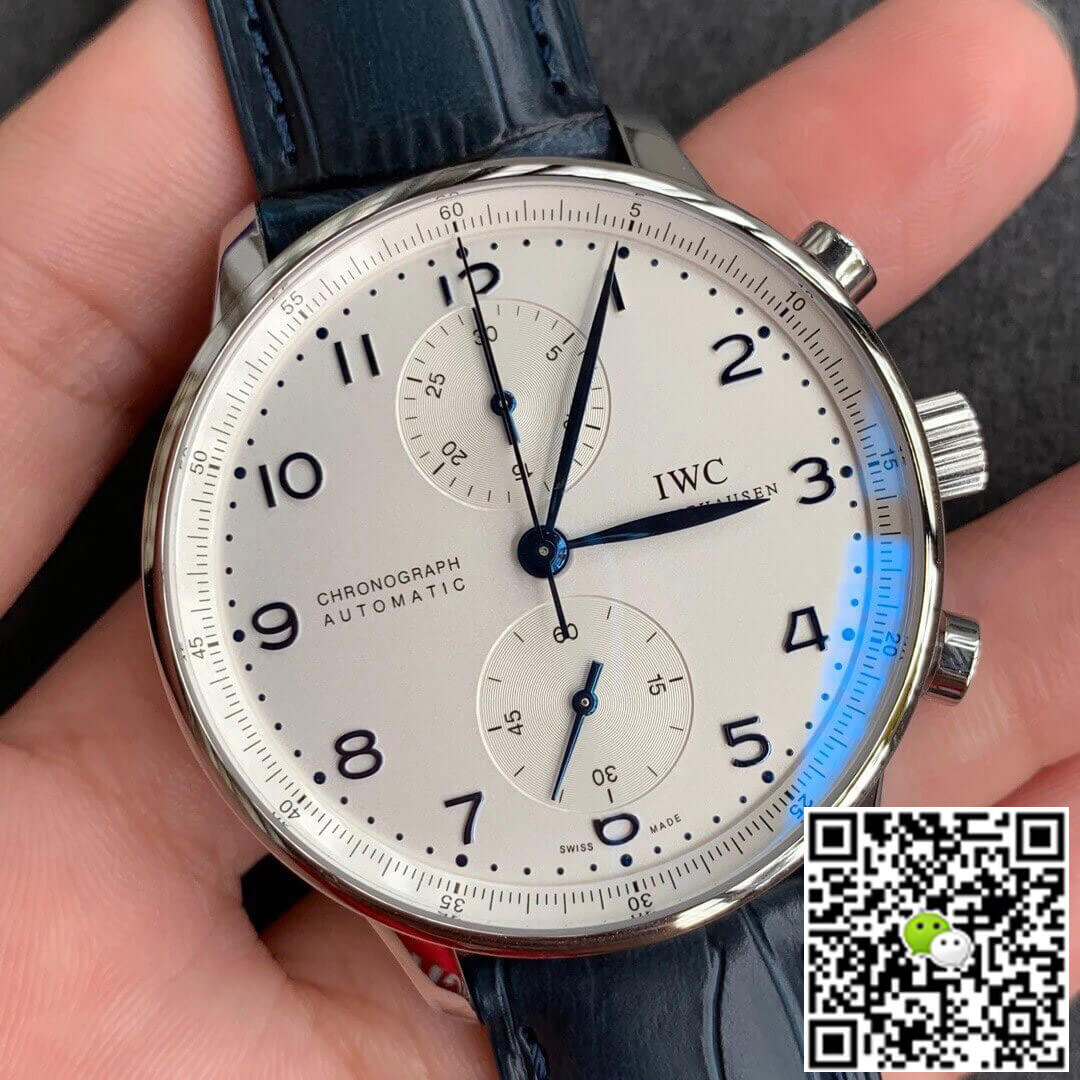 Replica IWC Portugieser IW371446 1:1 Best Edition ZF Factory V2 White Dial