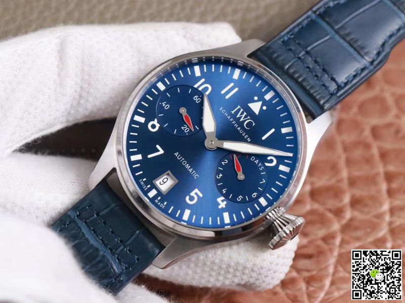 Replica IWC Big Pilot IW501008 1:1 Best Edition ZF Factory Blue Dial Swiss ETA51111