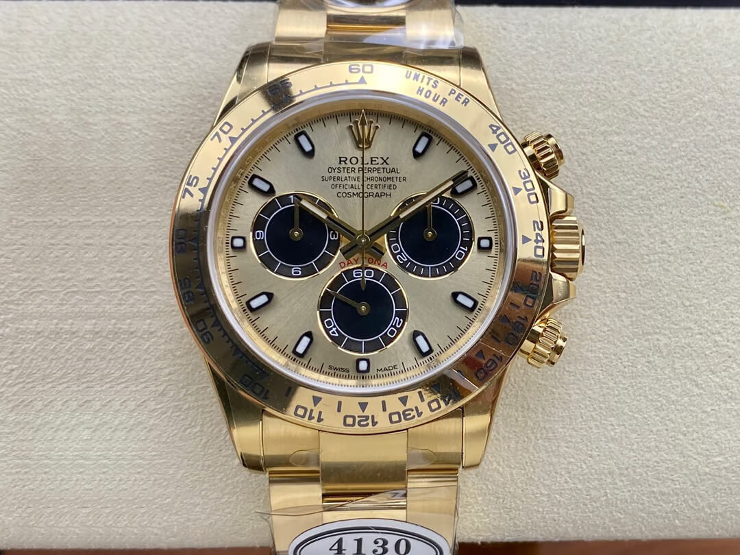 Replica R01ex Cosmograph Daytona M116508-0014 1:1 Best Edition Clean Factory Yellow Gold