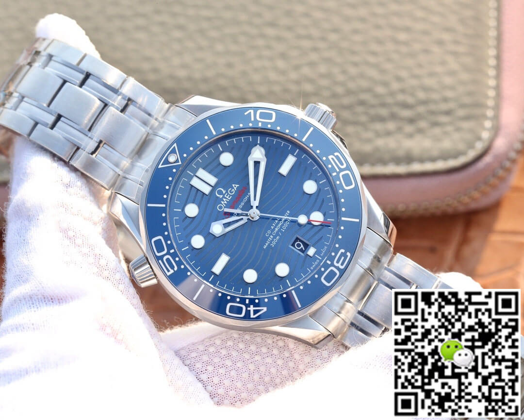 Replica 0me*ga Seamaster Diver 300M 210.30.42.20.03.001 1:1 Best Edition VS Factory Blue Dial