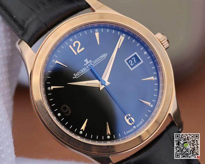 Replica Jaeger LeCoultre Master Control Date Q1542520 ZF Factory 1:1 Best Edition Swiss ETA9015 Black Dial
