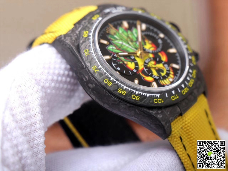 R01ex Daytona Replica Cosmos Color Skull 1:1 Best Edition WWF Factory Swiss ETA7750