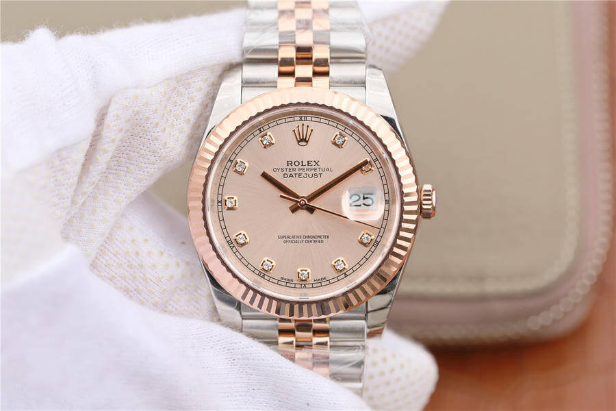 Replica R01ex Datejust M126331-0008 1:1 Best Edition EW Factory Sundust Dial