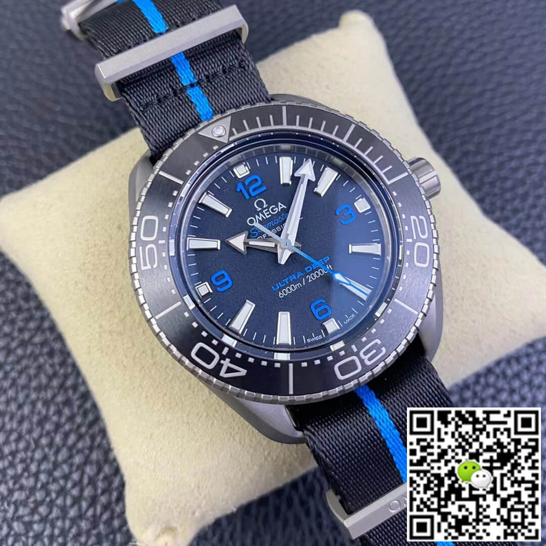 Replica 0me*ga Seamaster 215.92.46.21.01.001 1:1 Best Edition VS Factory Black Dial