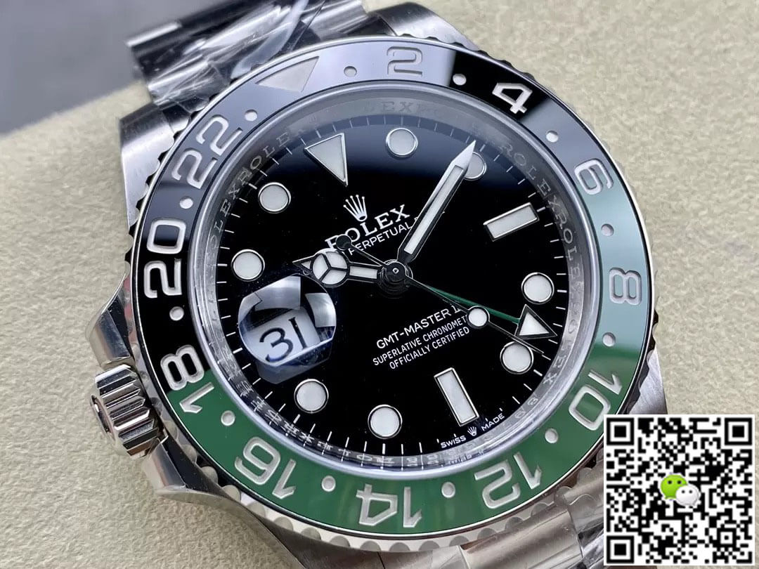 Replica R01ex GMT Master II M126720VTNR-0001 1:1 Best Edition C+ Factory Black Dial