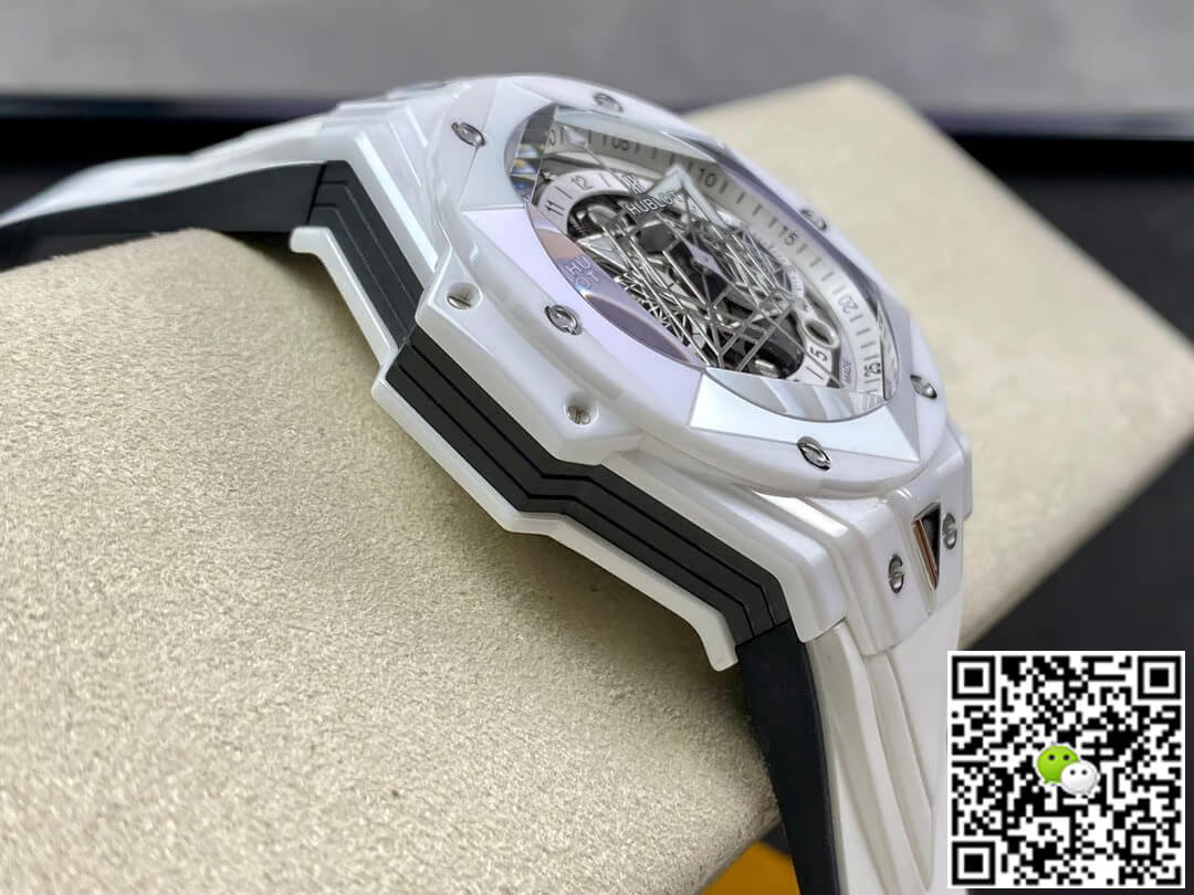 Replica Hublot Big Bang Sang Bleu II 418.HX.2001.RX.MXM21 1:1 Best Edition BB Factory White Ceramics