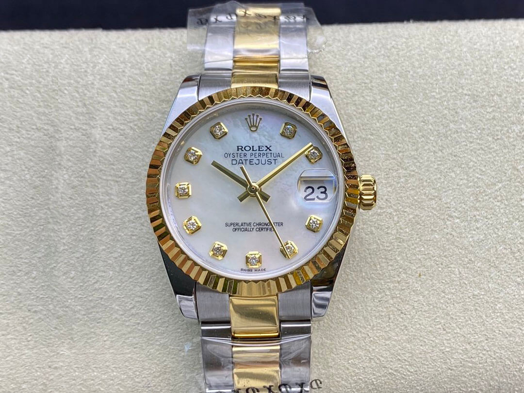 Replica R01ex Datejust M278273-0027 31MM 1:1 Best Edition EW Factory D1am0nd-set Dial