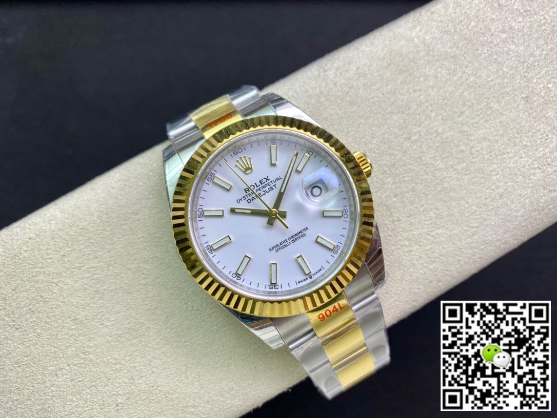 Replica R01ex Datejust M126333-0015 1:1 Best Edition EW Factory White Dial