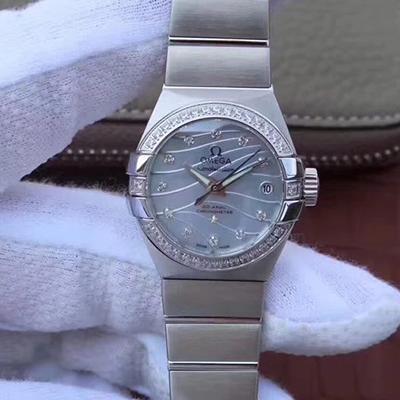 Replica 0me*ga Constellation Double Eagle Lady 27MM 3S Factory 1:1 Best Edition Swiss ETA8520