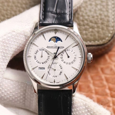 Replica Jaeger LeCoultre Master Ultra Thin 130842J 1:1 Best Edition V9 Factory White Dial Swiss ETA868