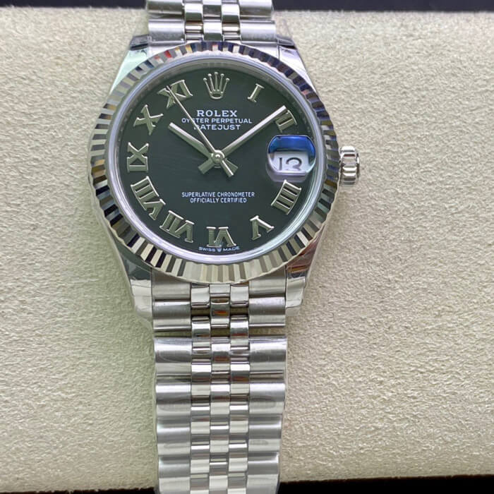 Replica R01ex Datejust M278274-0002 31MM 1:1 Best Edition EW Factory Black Dial