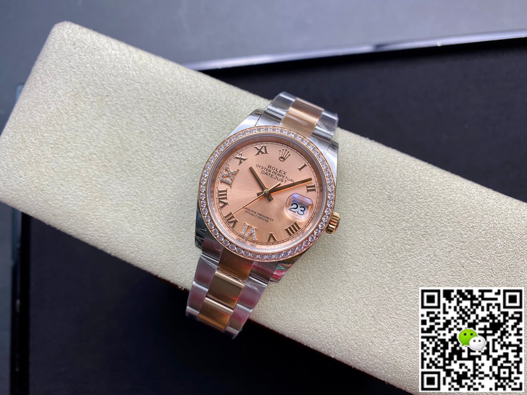Replica R01ex Datejust M126281RBR-0016 1:1 Best Edition EW Factory Pink Dial
