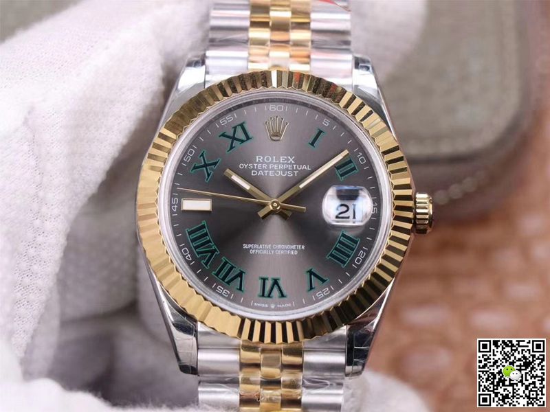 Replica R01ex Datejust M126333-0020 1:1 Best Edition Gray Dial