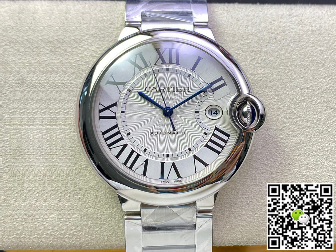 Replica Ballon Bleu De Ca*t1er 42MM W69012Z4 1:1 Best Edition 3K Factory White Dial