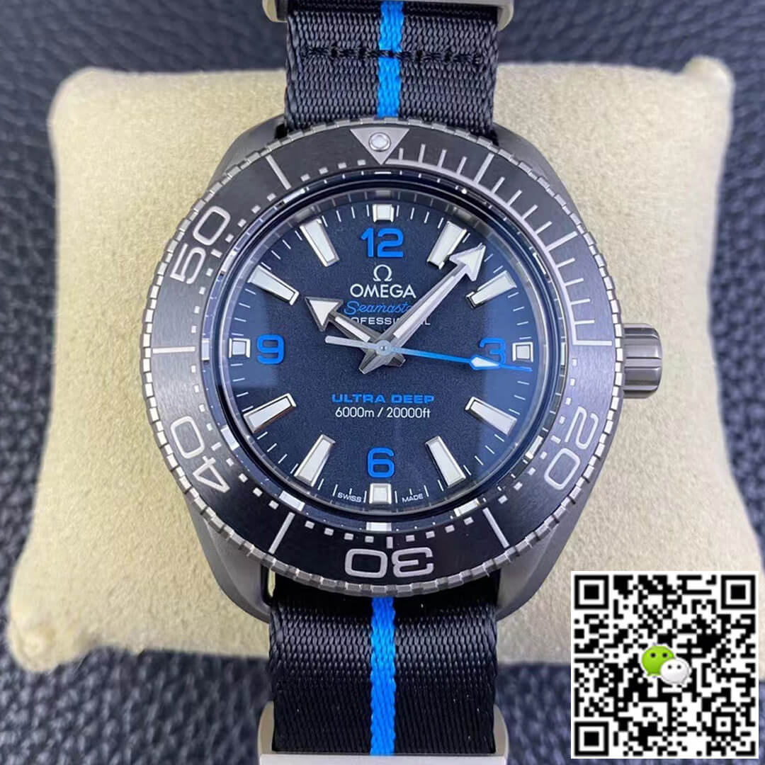 Replica 0me*ga Seamaster 215.92.46.21.01.001 1:1 Best Edition VS Factory Black Dial