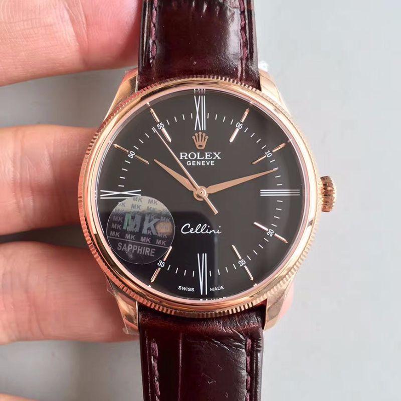 Replica R01ex Cellini 50505 MKS Factory 1:1 Best Edition Swiss ETA3132 Black Dial