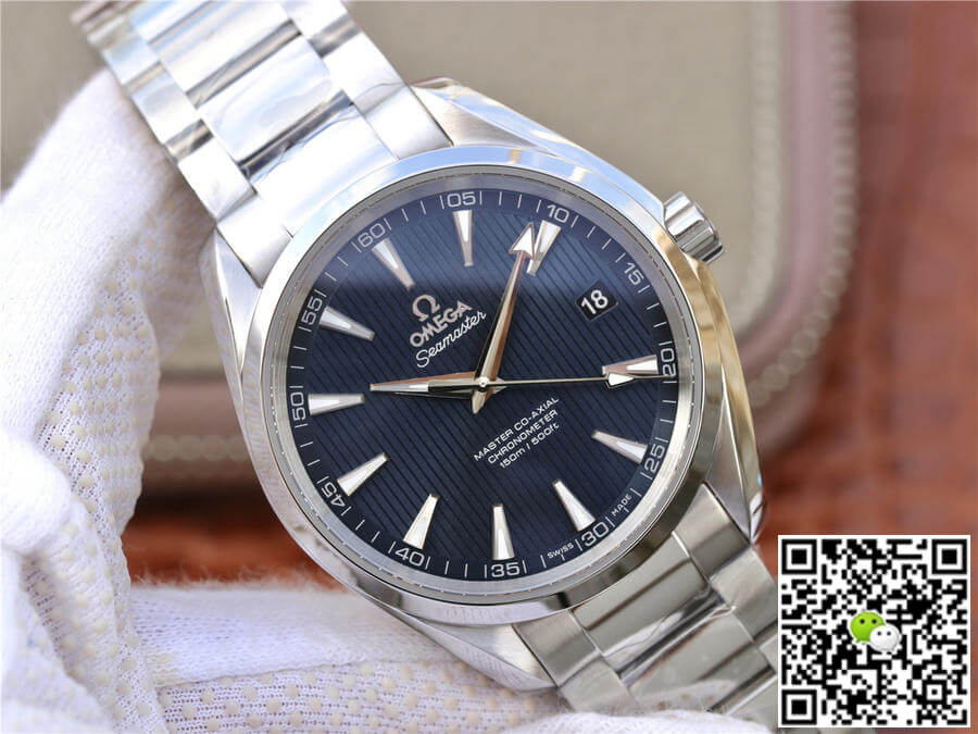 Replica 0me*ga Seamaster 231.10.42.21.03.001 1:1 Best Edition VS Factory Blue Dial