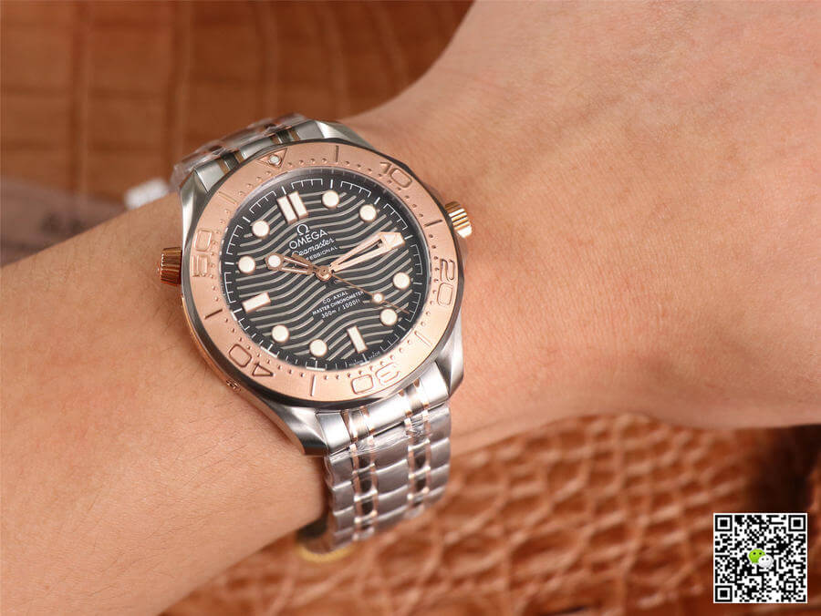 Replica 0me*ga Seamaster Diver 300M 210.60.42.20.99.001 1:1 Best Edition OM Factory Titanium Metal